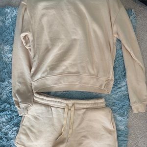 SET: Yellow Loungewear Set